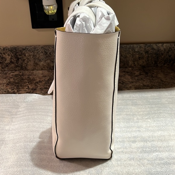 Coach Derby Tote In Chalk - Picture 8 of 12